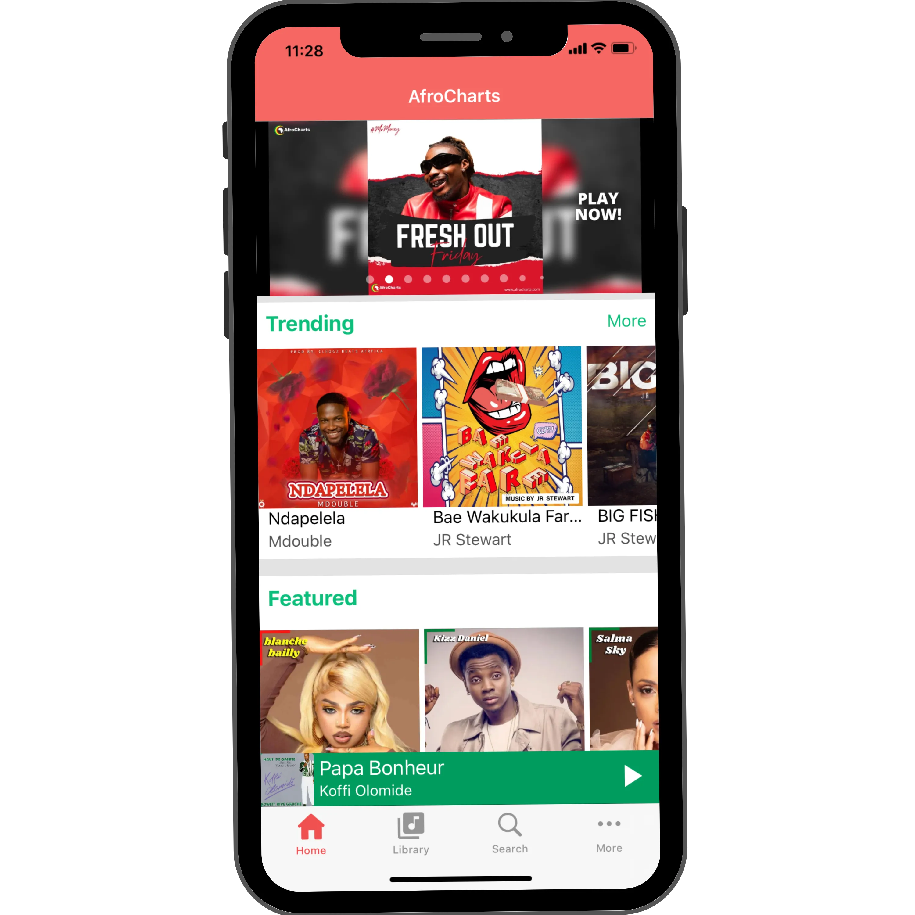 AfroCharts app